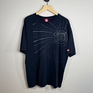 Element Skater Graphic Tee Size Large Y2K